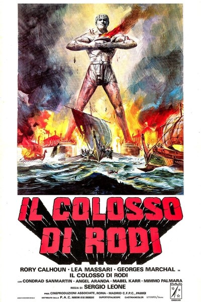 Caratula, cartel, poster o portada de El coloso de Rodas