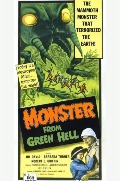 Caratula, cartel, poster o portada de Monster from Green Hell