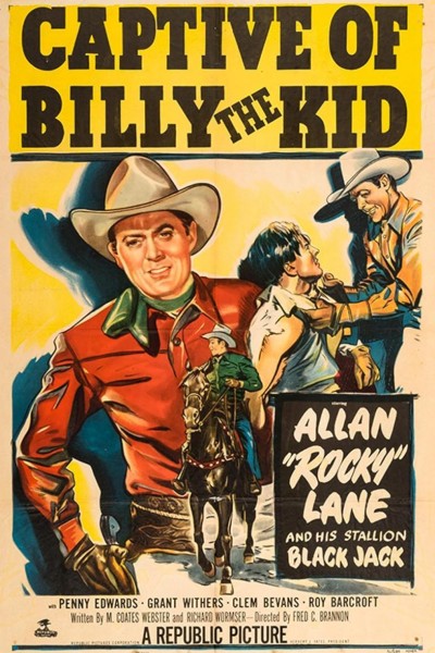 Caratula, cartel, poster o portada de Captive of Billy the Kid