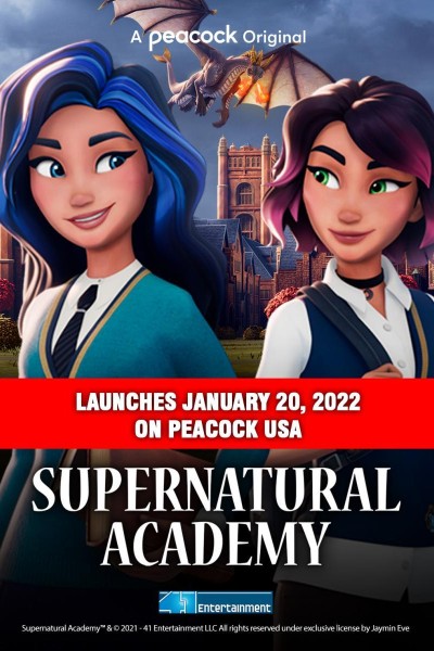 Caratula, cartel, poster o portada de Supernatural Academy