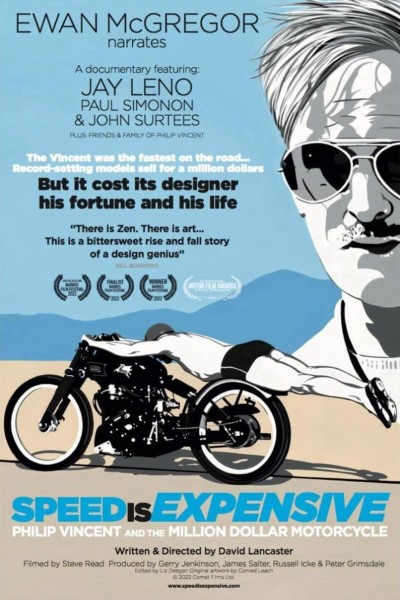 Caratula, cartel, poster o portada de Speed Is Expensive: Philip Vincent and the Million Dollar Motorcycle