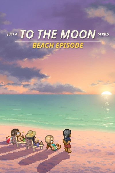 Cubierta de Just A To the Moon Series Beach Episode