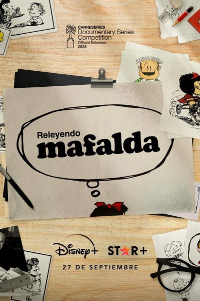 Caratula, cartel, poster o portada de Releyendo Mafalda