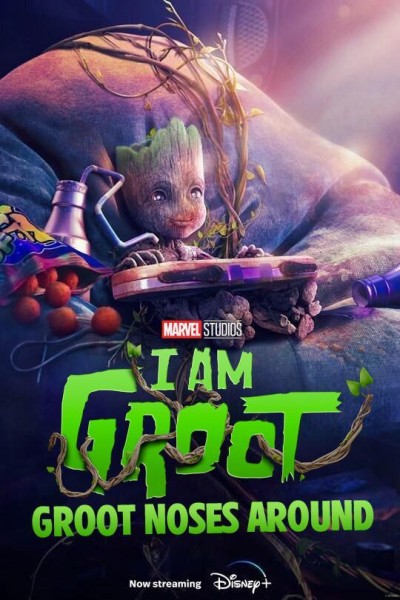 Cubierta de Yo soy Groot: Groot asoma las narices