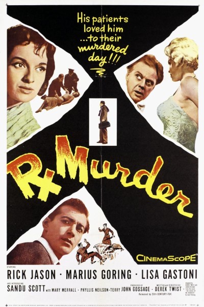 Caratula, cartel, poster o portada de Rx for Murder
