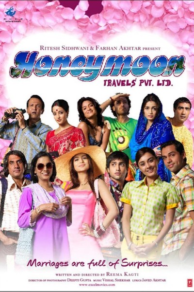Caratula, cartel, poster o portada de Honeymoon Travels Pvt. Ltd.