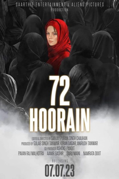 Caratula, cartel, poster o portada de 72 Hoorain