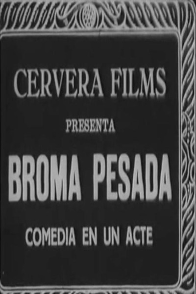 Caratula, cartel, poster o portada de Broma pesada