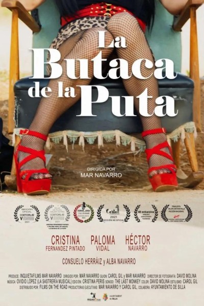 Cubierta de La butaca de la puta