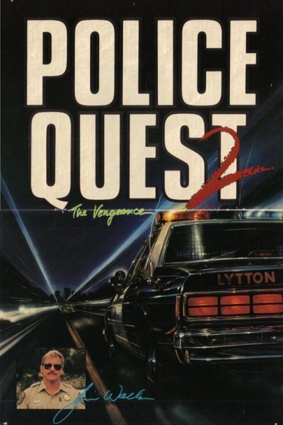 Cubierta de Police Quest II: The Vengeance