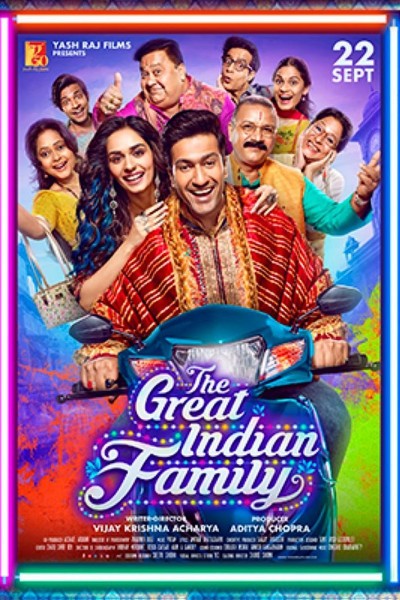 Caratula, cartel, poster o portada de The Great Indian Family