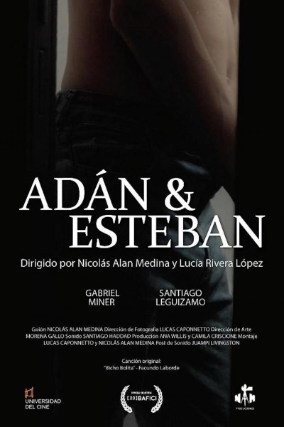 Caratula, cartel, poster o portada de Adán y Esteban