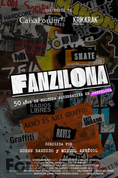 Caratula, cartel, poster o portada de Fanzilona, 50 años de cultura alternativa en Barcelona