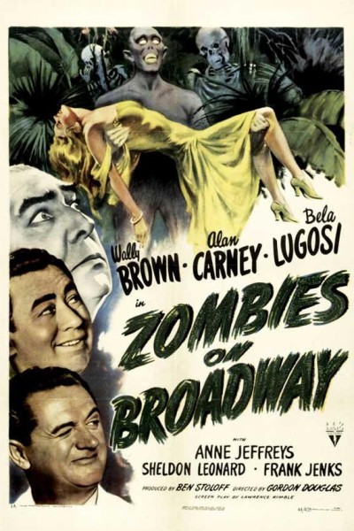 Caratula, cartel, poster o portada de Zombies en Broadway
