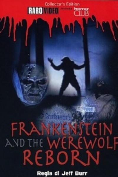 Cubierta de Frankenstein & the Werewolf Reborn!