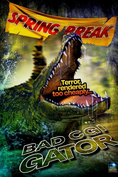 Caratula, cartel, poster o portada de Bad CGI Gator