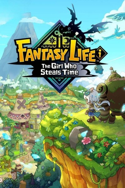 Cubierta de Fantasy Life i: La pequeña ladrona del tiempo