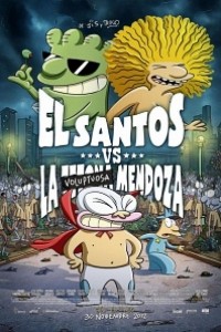 Caratula, cartel, poster o portada de El Santos vs la Tetona Mendoza