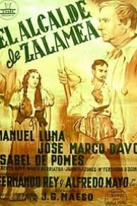 Caratula, cartel, poster o portada de El alcalde de Zalamea