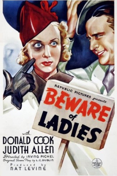 Caratula, cartel, poster o portada de Beware of Ladies