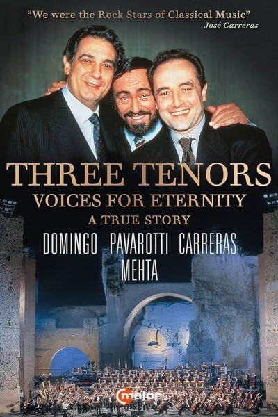 Caratula, cartel, poster o portada de Los tres tenores. Voces para la eternidad