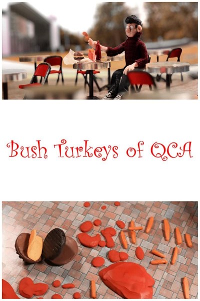 Cubierta de Bush Turkeys of QCA