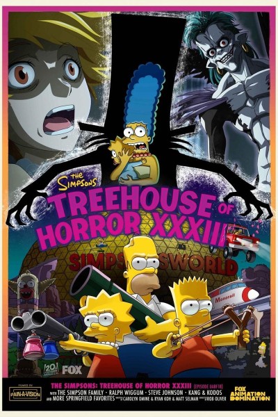 Cubierta de Los Simpson: La casa-árbol del terror XXXIII