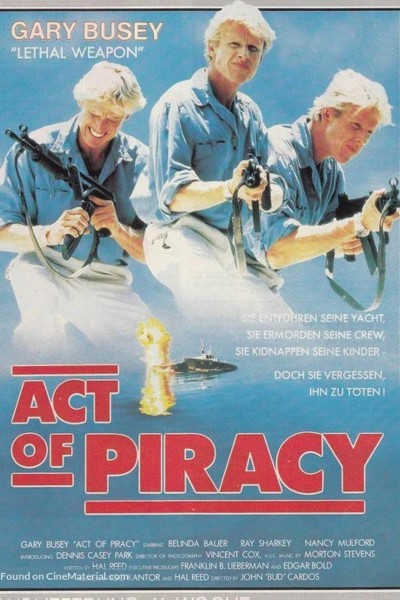 Caratula, cartel, poster o portada de Acto de piratería