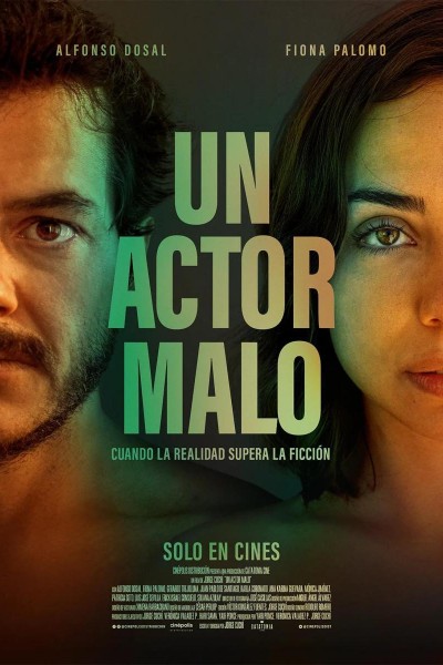 Caratula, cartel, poster o portada de Un actor malo