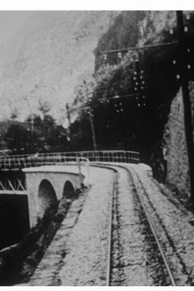 Cubierta de Panorama de la ligne de Cauterets, III. Le tunnel