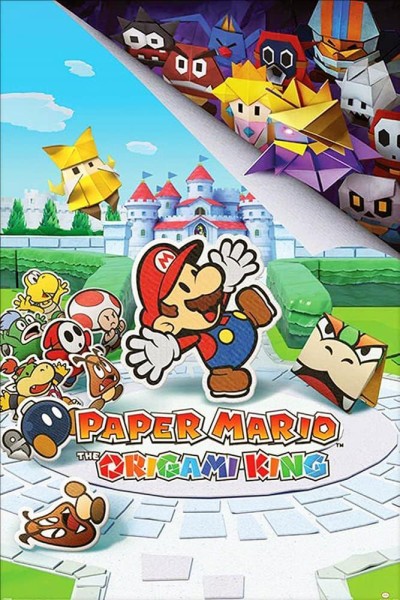 Cubierta de Paper Mario: The Origami King