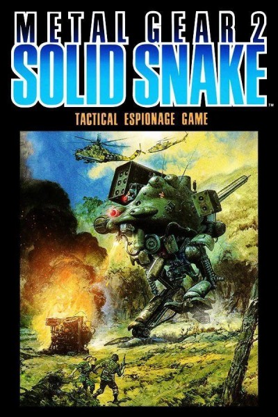 Cubierta de Metal Gear 2: Solid Snake