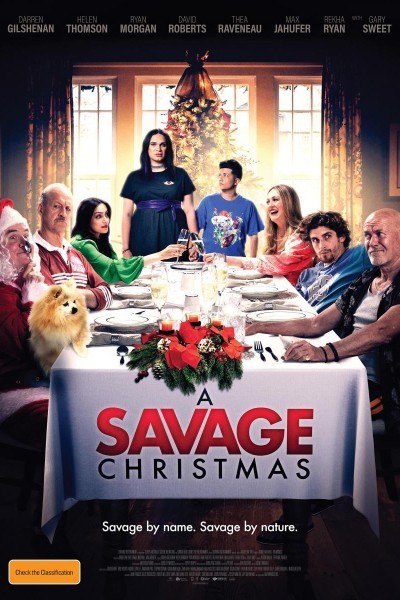 Cubierta de A Savage Christmas