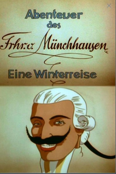 Cubierta de Die Abenteuer des Freiherrn von Münchhausen - Eine Winterreise