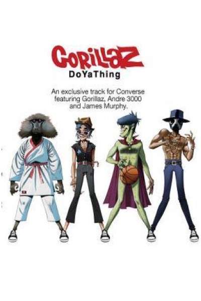 Cubierta de Gorillaz: DoYaThing