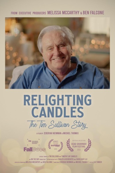 Cubierta de Relighting Candles: The Tim Sullivan Story