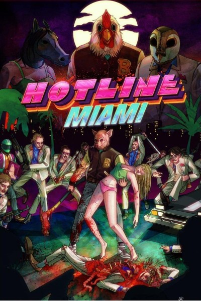 Cubierta de Hotline Miami
