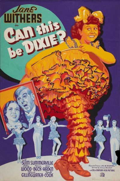 Caratula, cartel, poster o portada de Can This Be Dixie?