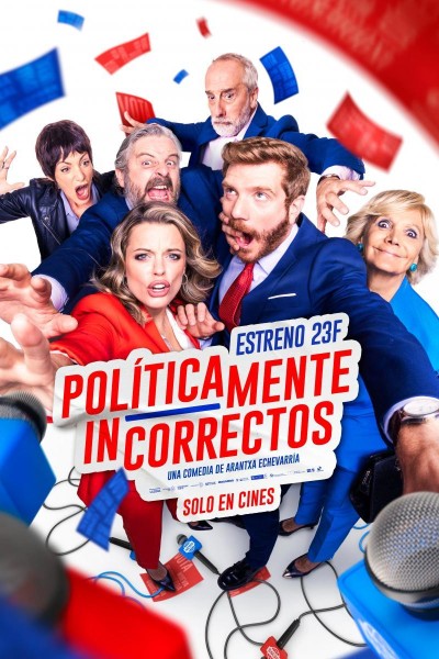 Caratula, cartel, poster o portada de Políticamente incorrectos