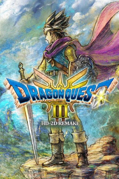 Cubierta de Dragon Quest III HD-2D Remake