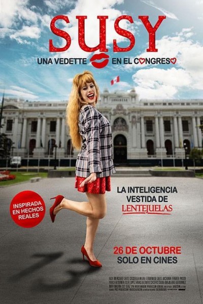 Cubierta de Susy, una vedette en el Congreso