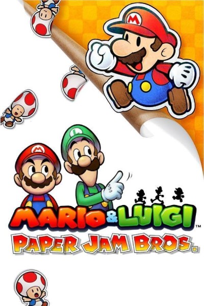 Cubierta de Mario & Luigi: Paper Jam