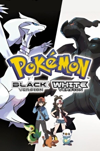 Cubierta de Pokémon Blanco y Negro
