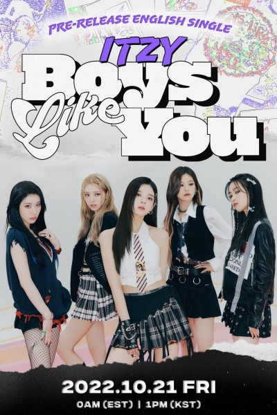 Cubierta de Itzy: Boys Like You