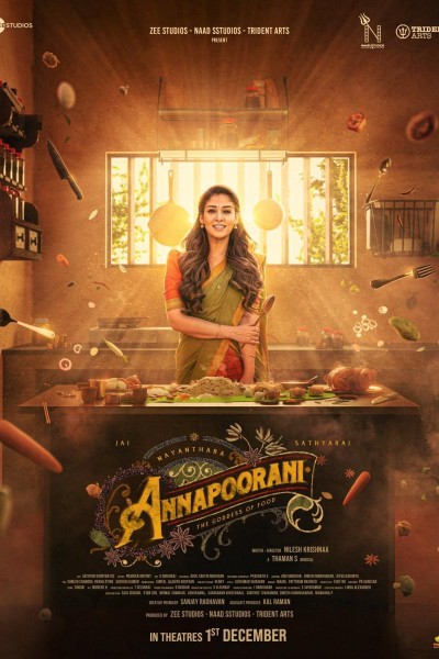 Caratula, cartel, poster o portada de Annapoorani: The Goddess of Food
