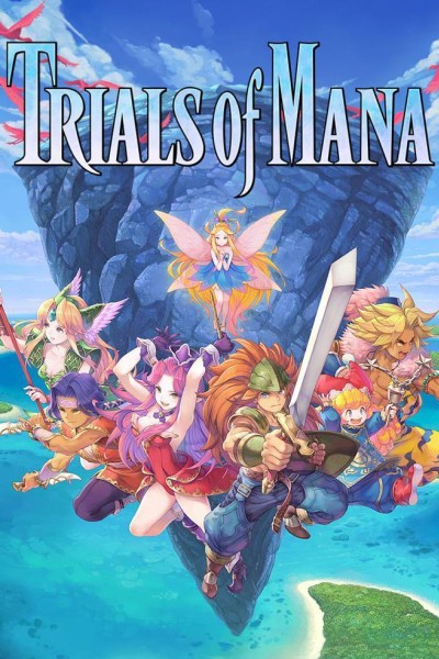 Cubierta de Trials of Mana