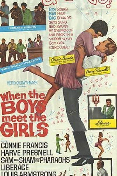 Caratula, cartel, poster o portada de When the Boys Meet the Girls