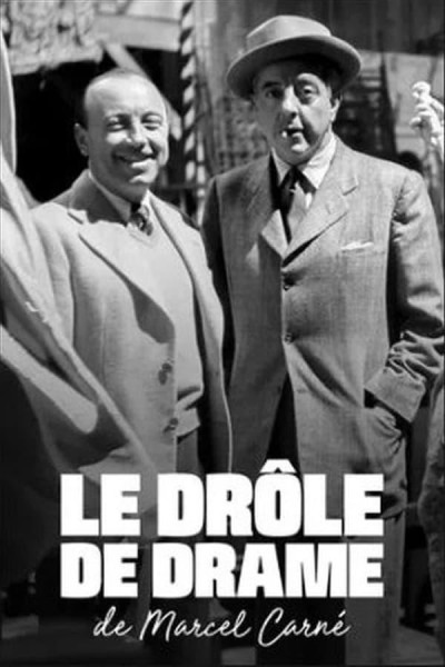 Caratula, cartel, poster o portada de Le drôle de drame de Marcel Carné