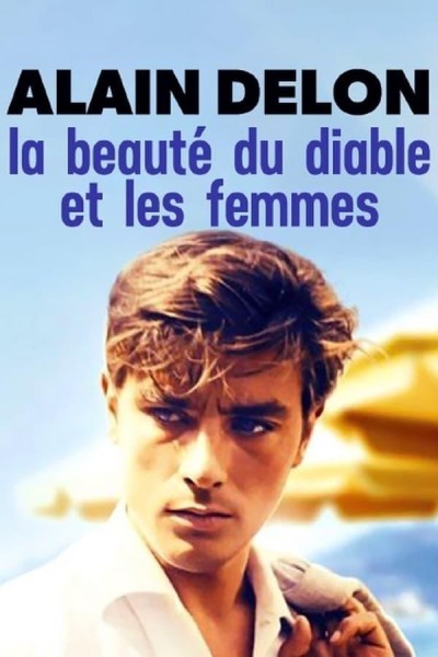 Caratula, cartel, poster o portada de Alain Delon, la belleza del diablo y las mujeres