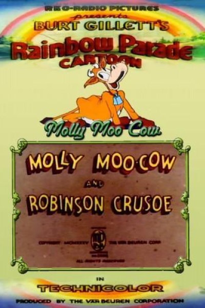 Cubierta de Molly Moo Cow and Robinson Crusoe